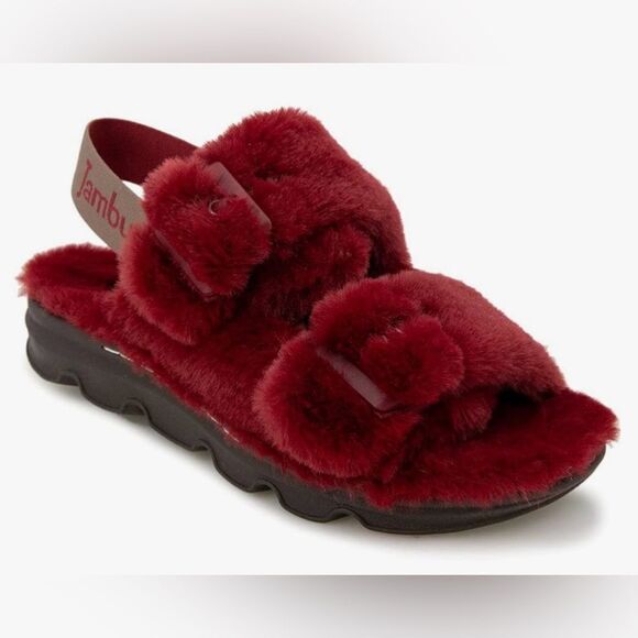 Jambu Burgundy Slippers NWT - Picture 2 of 5